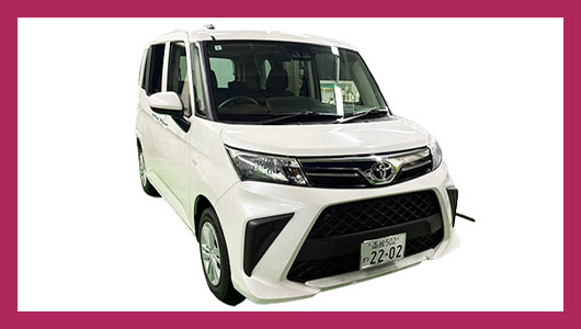 レンタカー ルーミー 5人乗りナビ付き